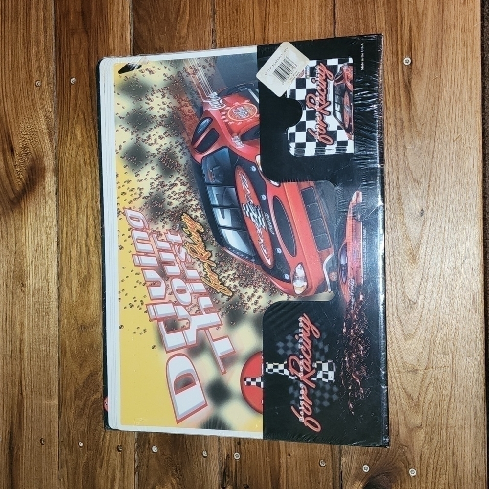 Coca-cola & NASCAR table setting​